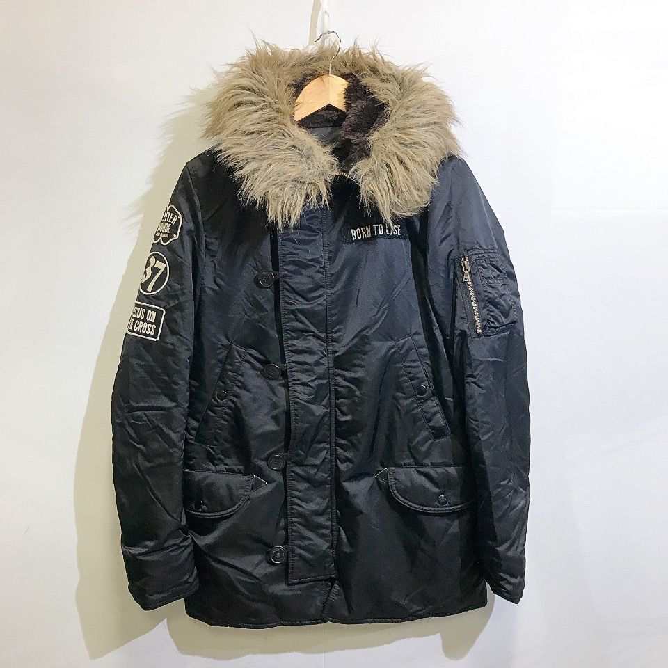 HYSTERIC GLAMOUR ブラックモッズコート HYSTERIC GLAMOUR ブラック モッズコート Sサイズオンライン