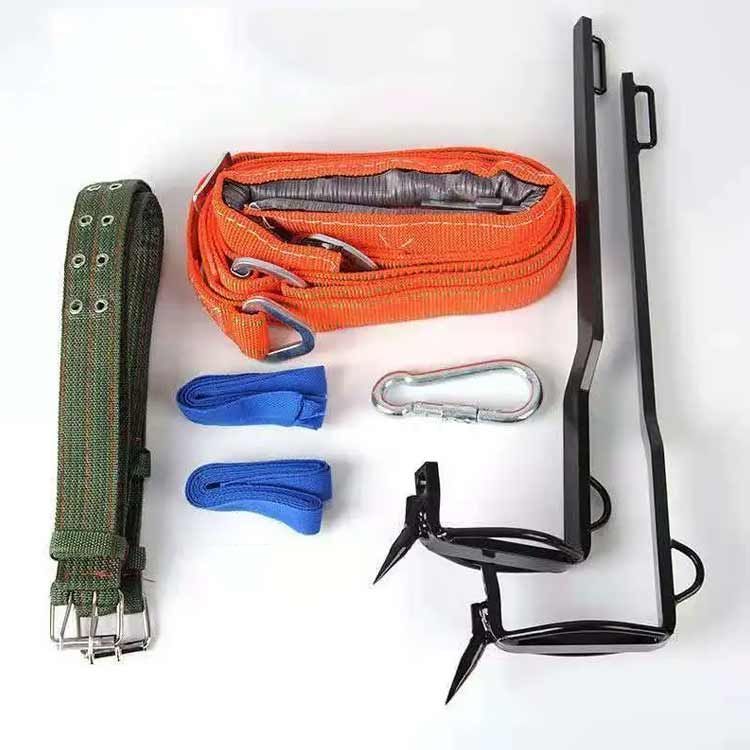 木登り道具木登り靴保護ベルト木登り業用安全帯果物選ぶ狩登山用庭木観察落下防止電気工事使いやすい木登り器耐荷重 100kg