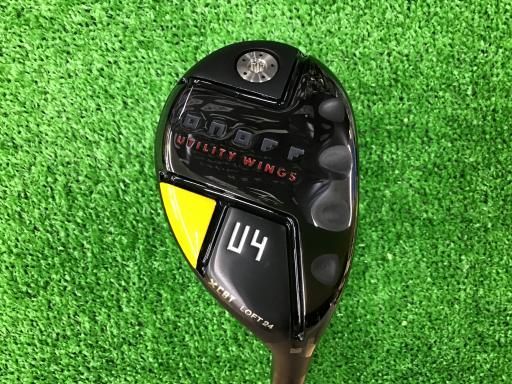グローブライド ONOFF UTILITY WINGS 2025 KURO U4 ユーティリティ UT CBT 622I UT フレックスS メンズ 男性用 右利き 右用 Bランク ゴルフクラブ