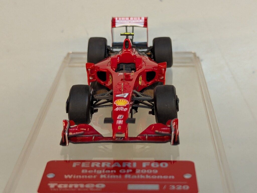 Ferrari F60 Kimi Räikkönen 1:43 2009 Hot wheels Racing Ferrari F60 1:43 Kimi Raikkonen F1