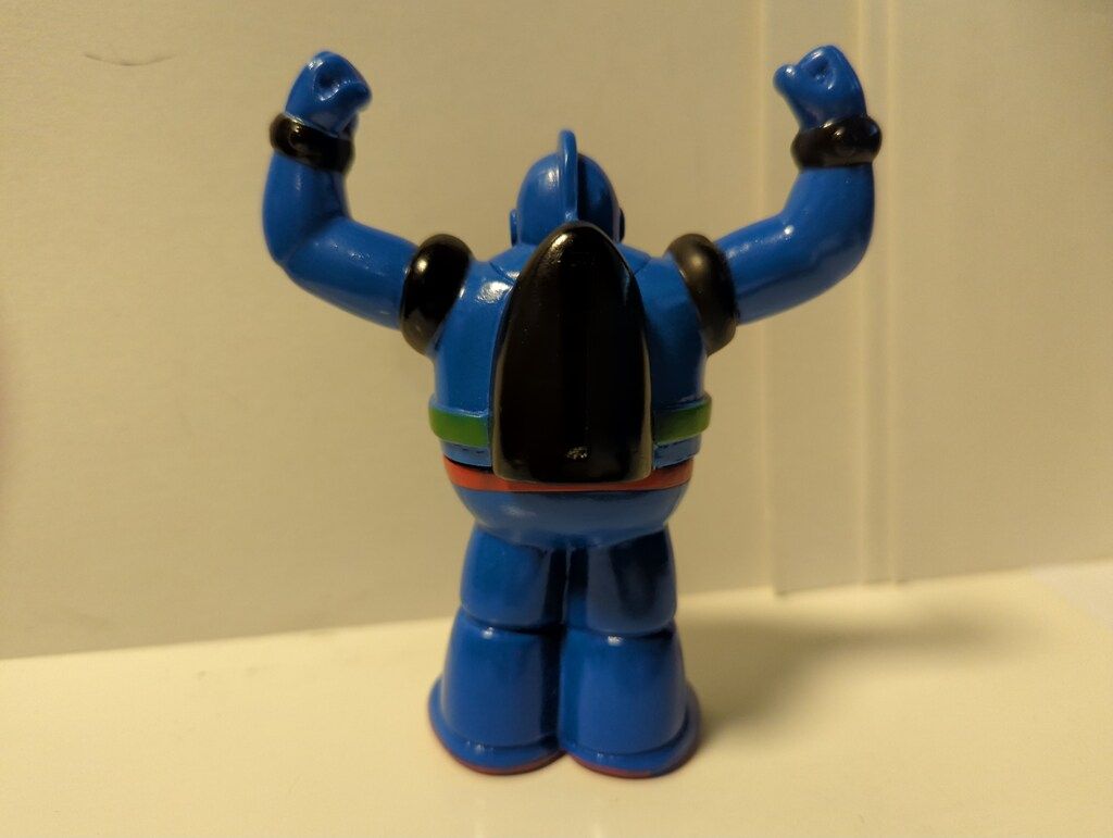 キョーリン MEGALOCIN 鉄人28号 ソフビ貯金箱 115mm - メルカリ