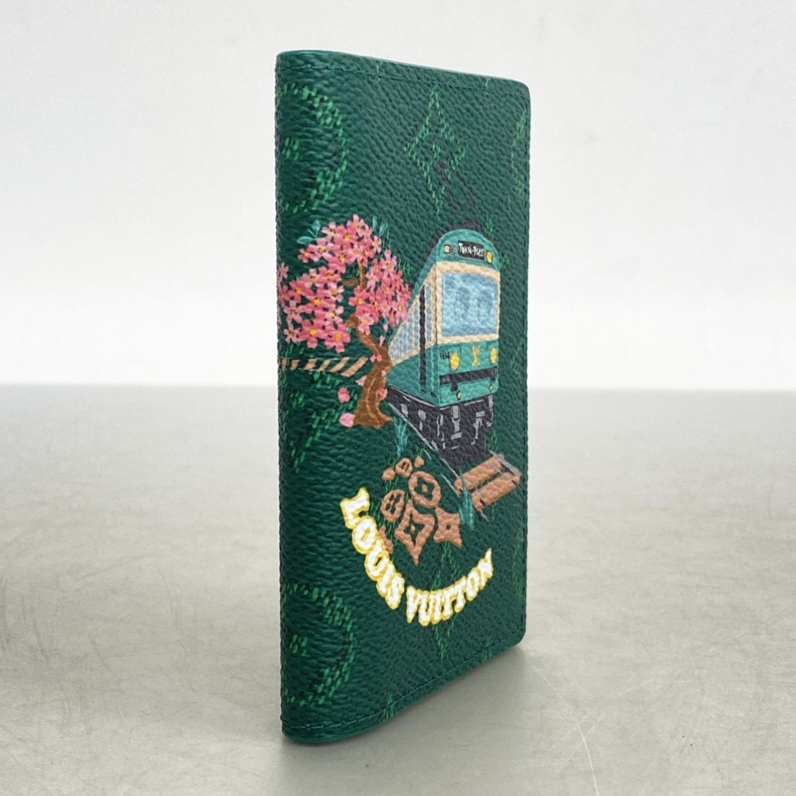 ルイ ヴィトン Louis Vuitton 名刺入れ カードケース モノグラム オーガナイザードゥポッシュ M 25971 グリーンメンズ