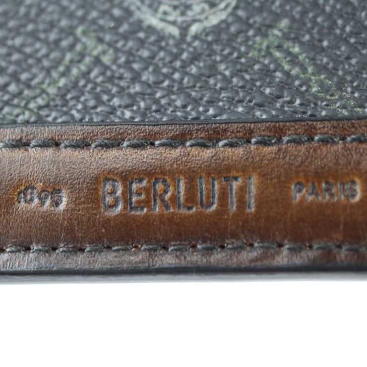 Berluti ベルルッティ カードホルダーケース SEJOUR-ODYSSEEオープンタイプ