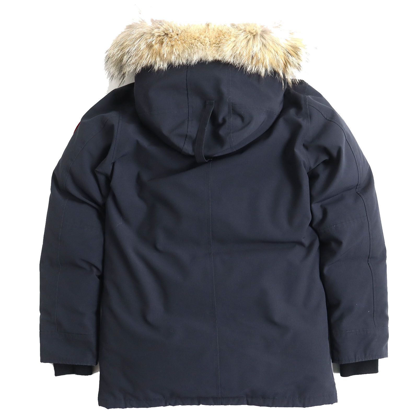 美品 CANADA GOOSE カナダグース 3438JM JASPER PARKA ジャスパーパーカ ファー・フード付き ダウンジャケット ネイビー  XS （日本サイズ約S） カナダ製 国内正規品 メンズ - メルカリ