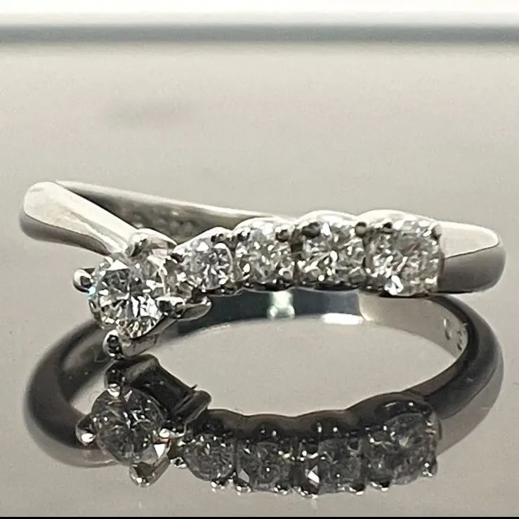 ダイヤ リング D0.30ct プラチナリング ダイヤモンド Pt900 指輪