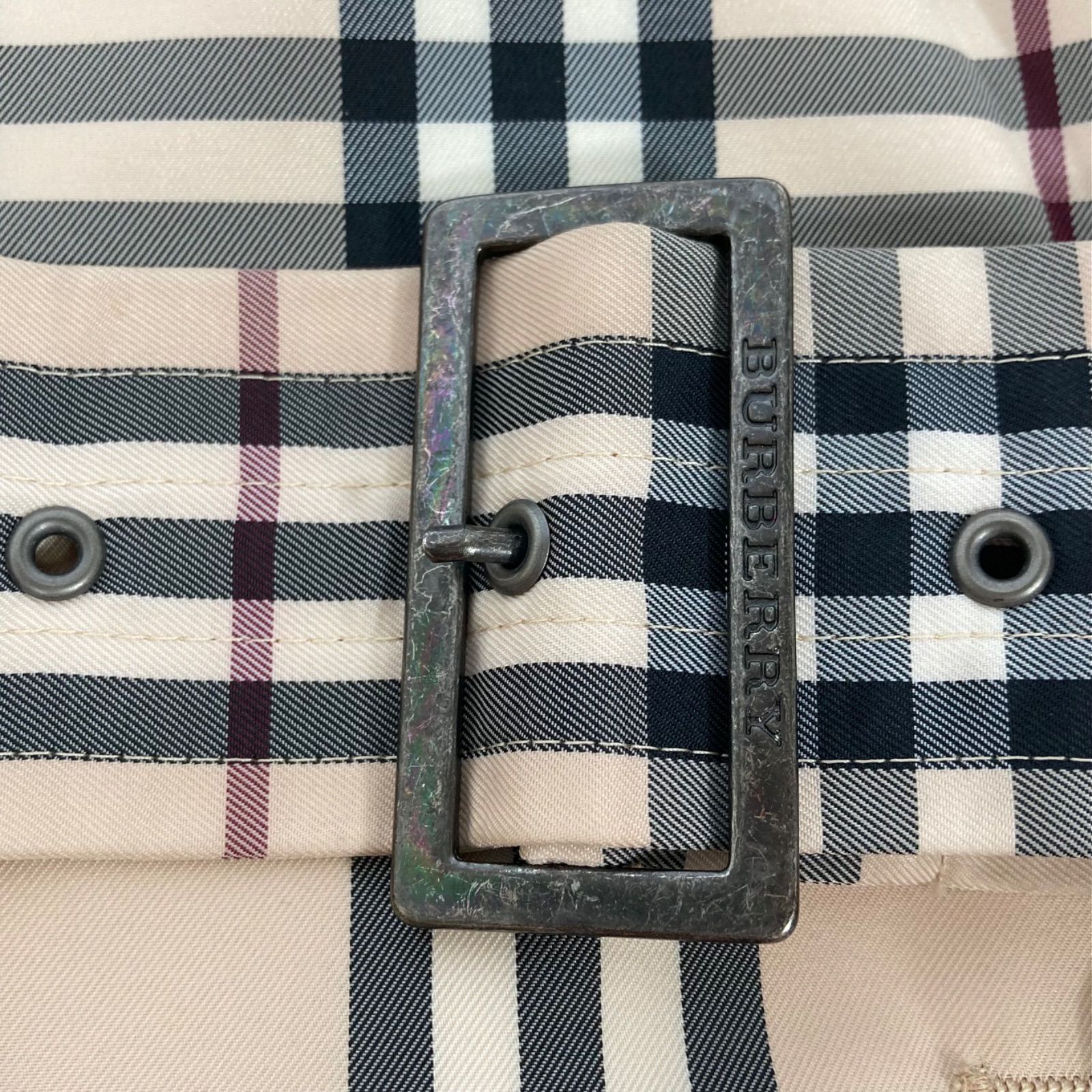 未使用級 バーバリーロンドン スプリング ジャケット レディース ノバチェック BURBERRY LONDON バーバリー ロンドン 全面ノバチェック