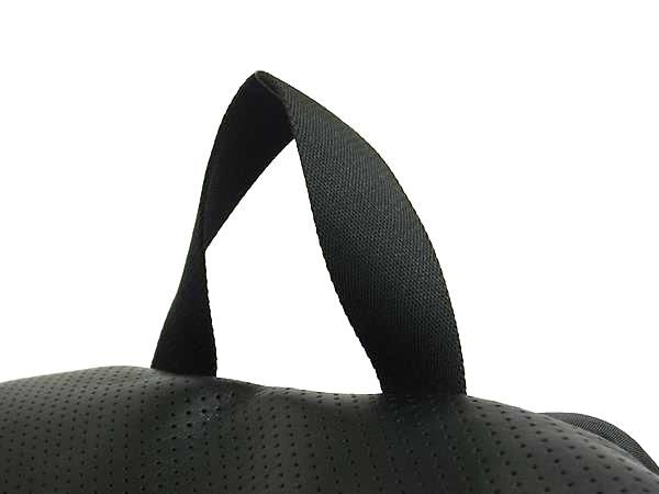 COACH コーチ F57477 パーフォレイテッド レザー リュックサック デイパック バックパック ブラック系 FT0257