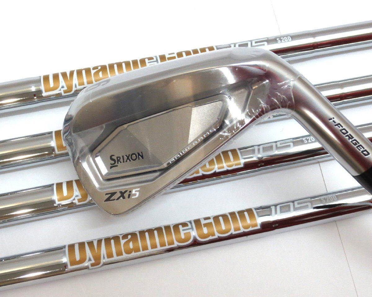 ダンロップ スリクソン ZXi5 アイアン SRIXON 2025 6～P 5本 ダイナミックゴールド 105 S200 メーカーカスタム