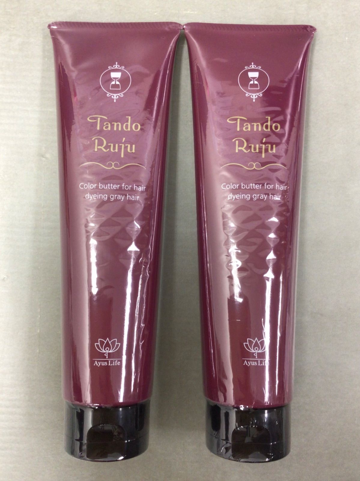 D895 Ayus Life Tando Ruju タンドルージュ ダークブラウン 150g 2点セット
