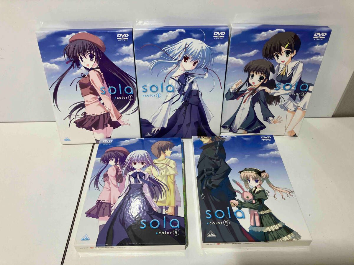 DVD ※※※[全5巻セット]sola Vol.Ⅰ~Ⅴ(初回限定生産) - メルカリ