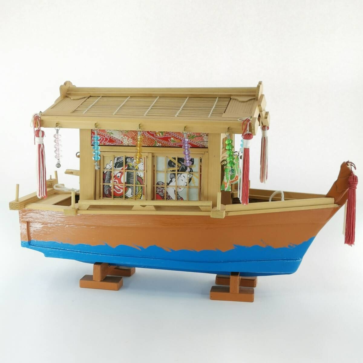 イマイ 木製 模型 屋形船 昔の模型 イマイ 和船 屋形船 模型 木製キット 1/24 IMAI イマイ 和船 屋形船