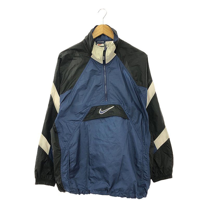 NIKE / ナイキ | 90s 銀タグ アノラックパーカー | M | ブラック