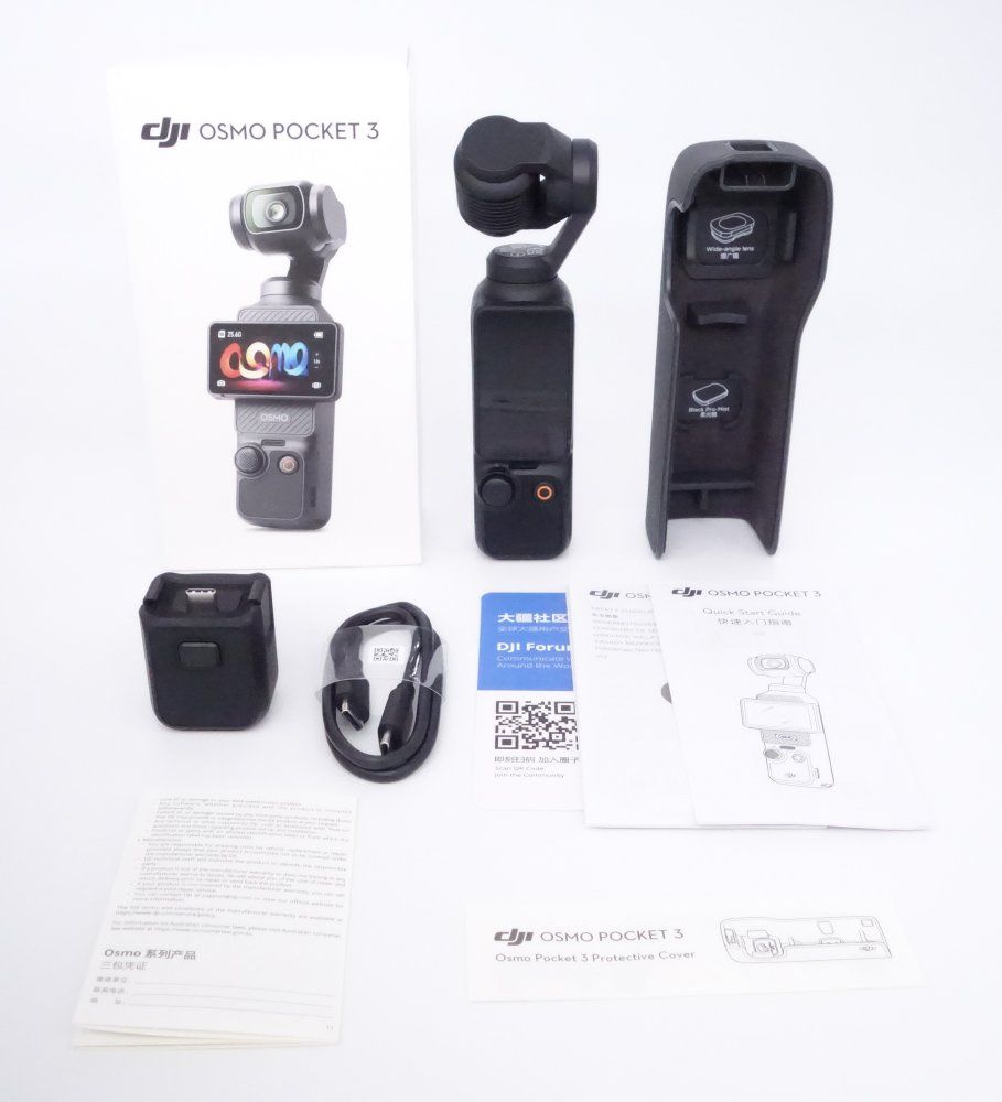 上品 DJI vlogカメラ Osmo Pocket 3 1インチ CMOS 4K 動画対応 Vlog用デジカメ D10058A