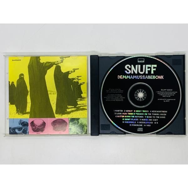 CD SNUFF DEMMAMUSSABEBONK / MARTIN , DEFEAT , DICKY TROIS , SUNNY