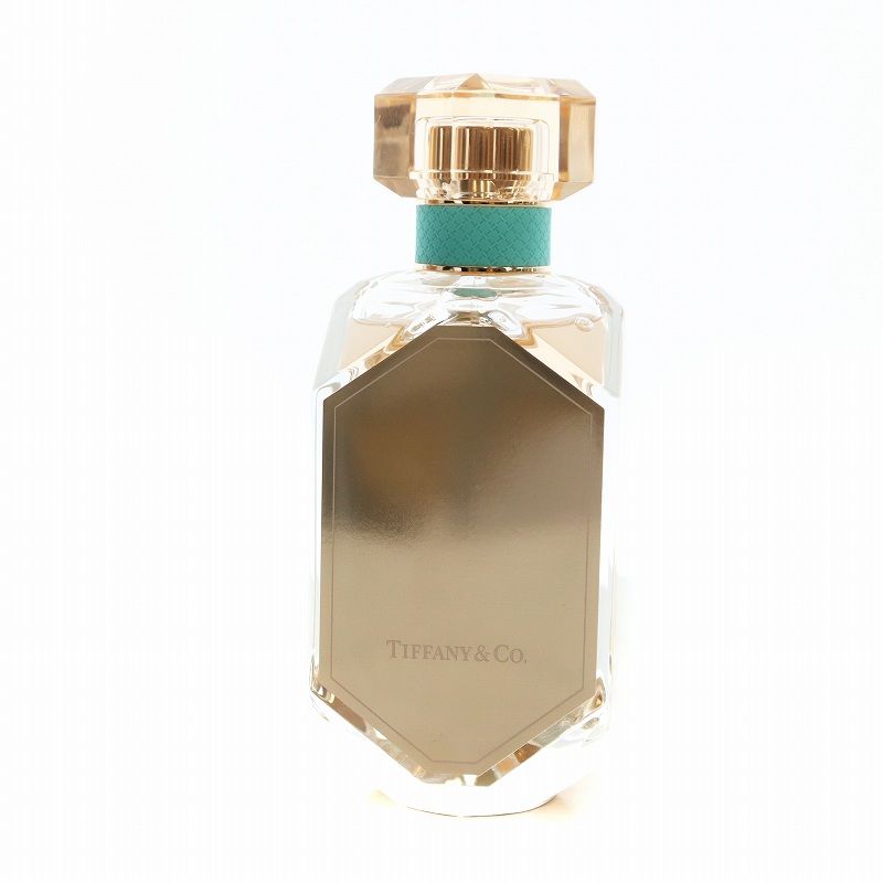 ティファニー TIFFANY - CO. ローズ ゴールド オードパルファム 香水 コスメ ロゴ フレグランス 75ml 残量約9.5割 ピンク 350063855 GY18 |MQ OH