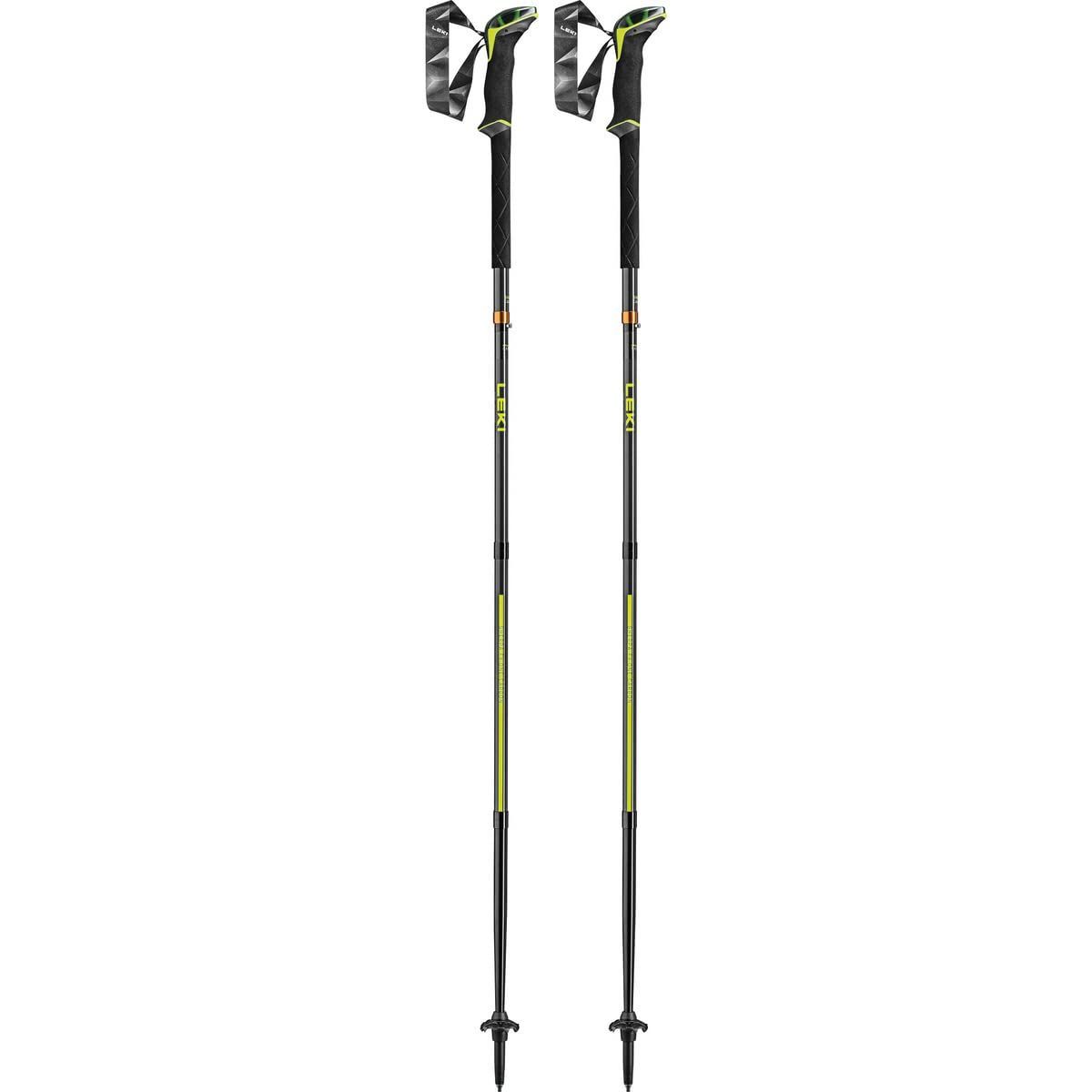 120cm レキ LEKI アウトドア 登山 トレッキング シェルバ FX.ONE カーボン 1300482 ブラック 120cm