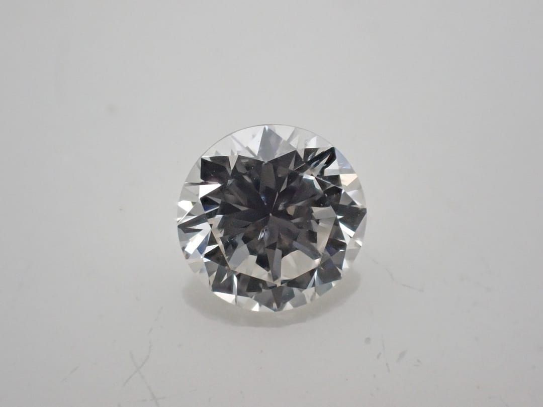 ダイヤモンドルース 0.329ct Hカラー SI-1クラリティ GOODカット 蛍光  