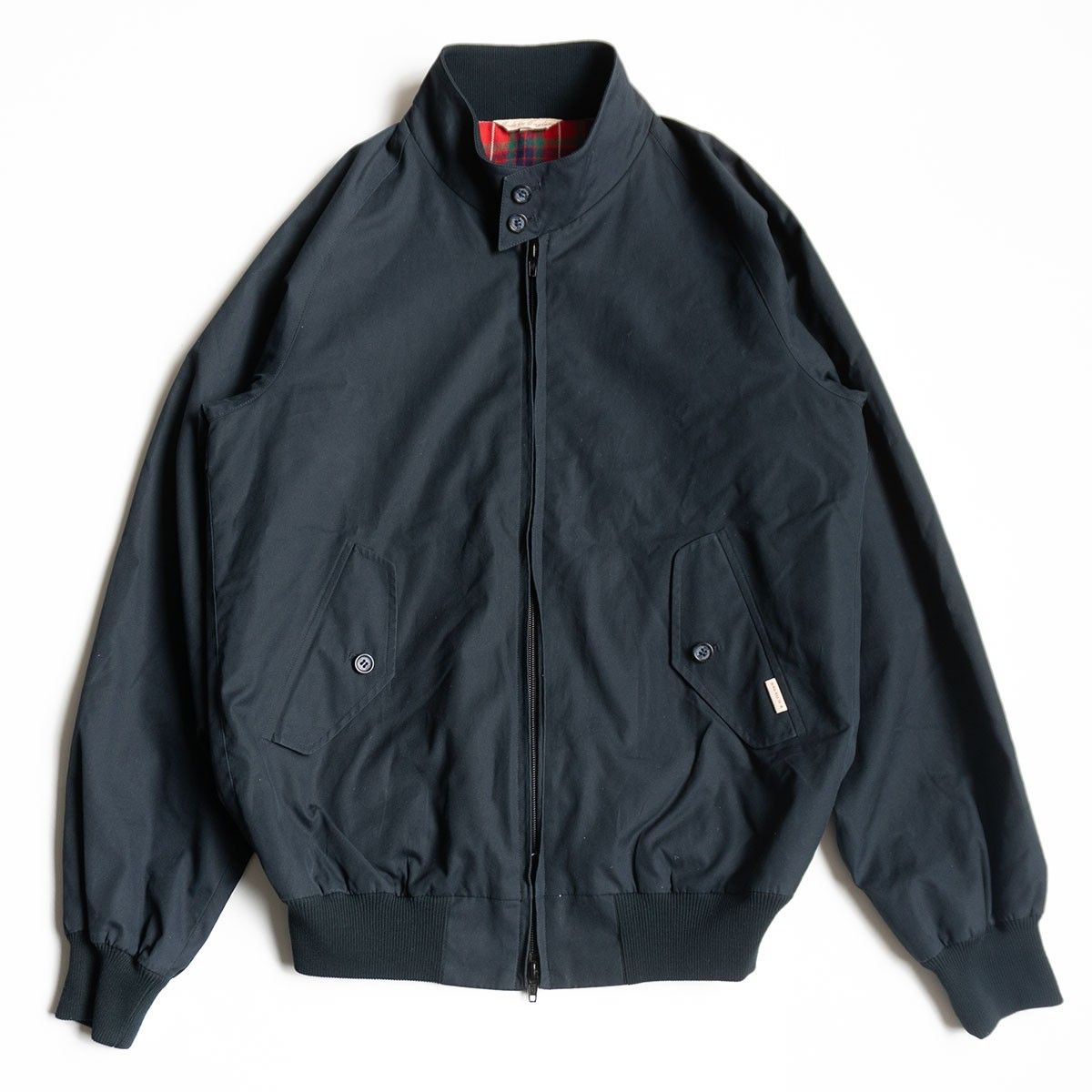 美品✨英国製 BARACUTA G-9スウィングトップ ダークネイビー 36 美品】 BARACUTA 【G9 スウィングトップ ハリントンジャケット