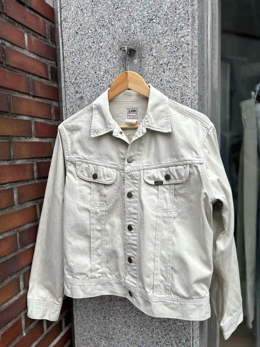 Lee】 90s リー ウエスターナー コットンサテンジャケット