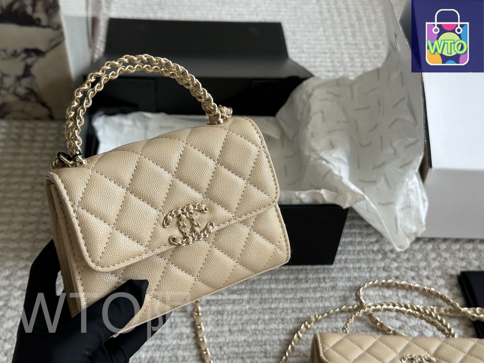 今日特価】Chanel シャネル 23ケリーフォンバッグ 精巧