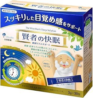 大塚製薬 賢者の快眠 睡眠リズムサポート 30包