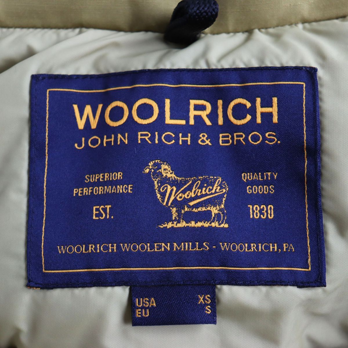 美品○WOOLRICH ウールリッチ WOCPS2393D アークティックパーカー ...