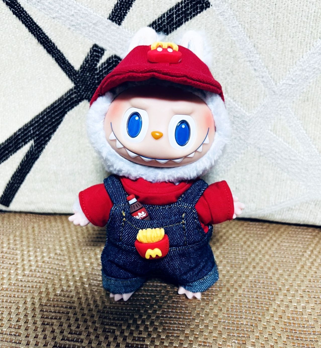 ぬいぐるみ10cm LABUBUコスチューム 17CM 着ぐるみぬい服