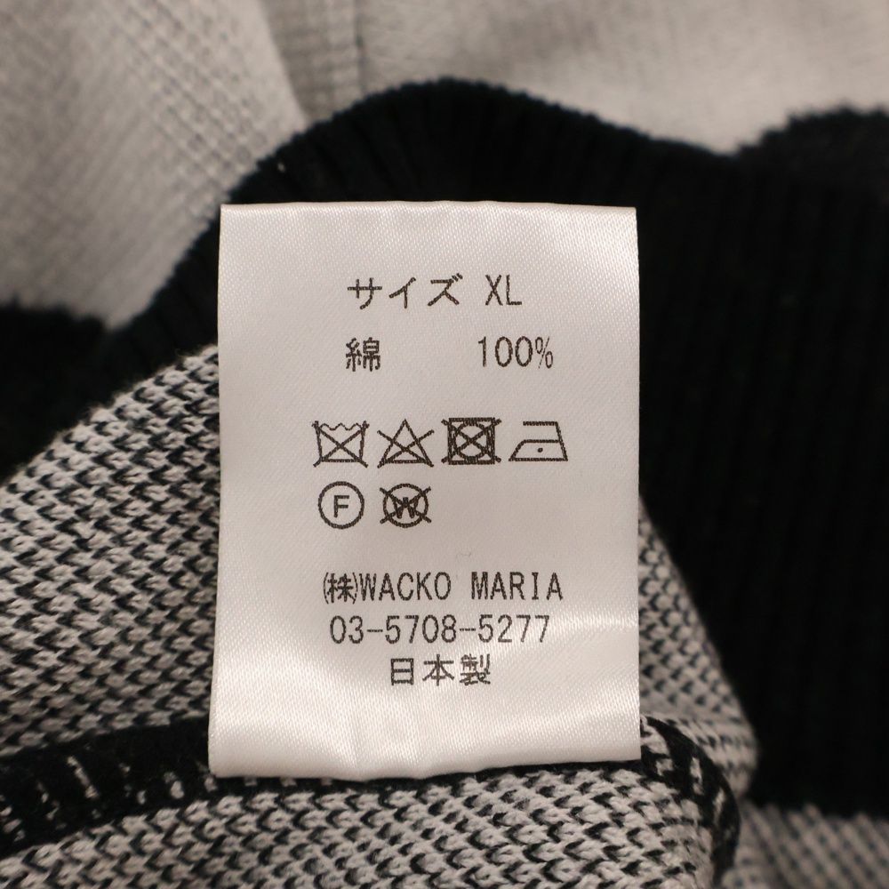 WACKO MARIA (ワコマリア) 24SS RECORDS JACQUARD KNIT SWEATER