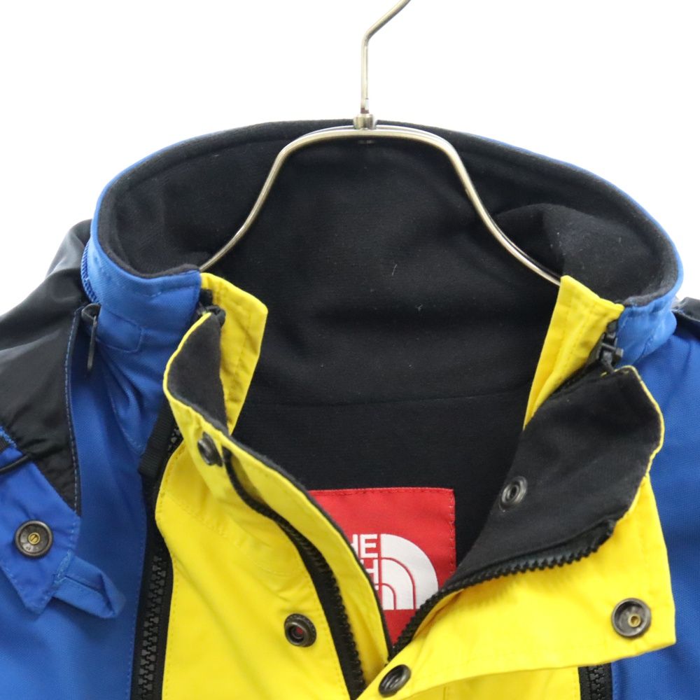 SUPREME シュプリーム 16SS ×THE NORTH FACE Steep Tech Hooded Jacket ザノースフェイス スティープテック ジップアップジャケット イエロー/ブルー NP01601I SUPREME (シュプリーム) 16SS ×THE NORTH FACE Steep Tech Hooded