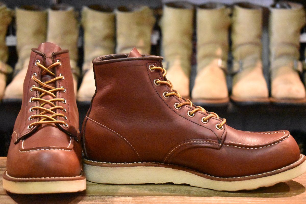 9D 良品 13年】レッドウィング 9106 アイリッシュセッター 赤茶 レッド