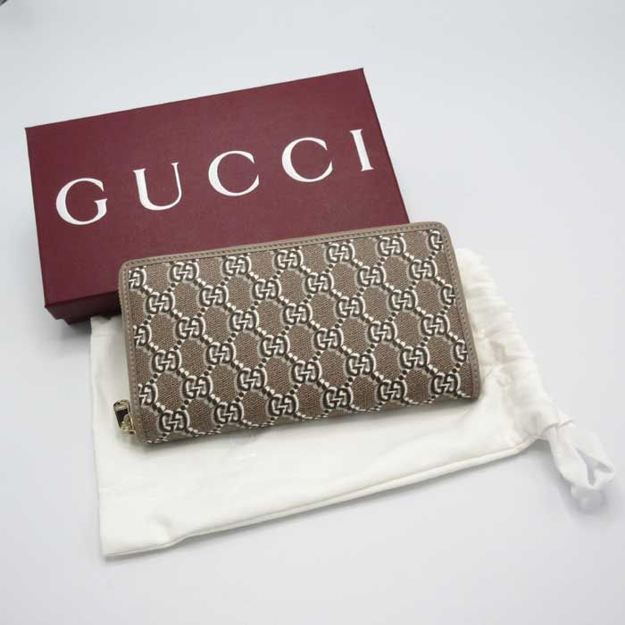 グッチ 長財布 GUCCI GGシャドウ ラウンド ウォレット 795048 FADMO  