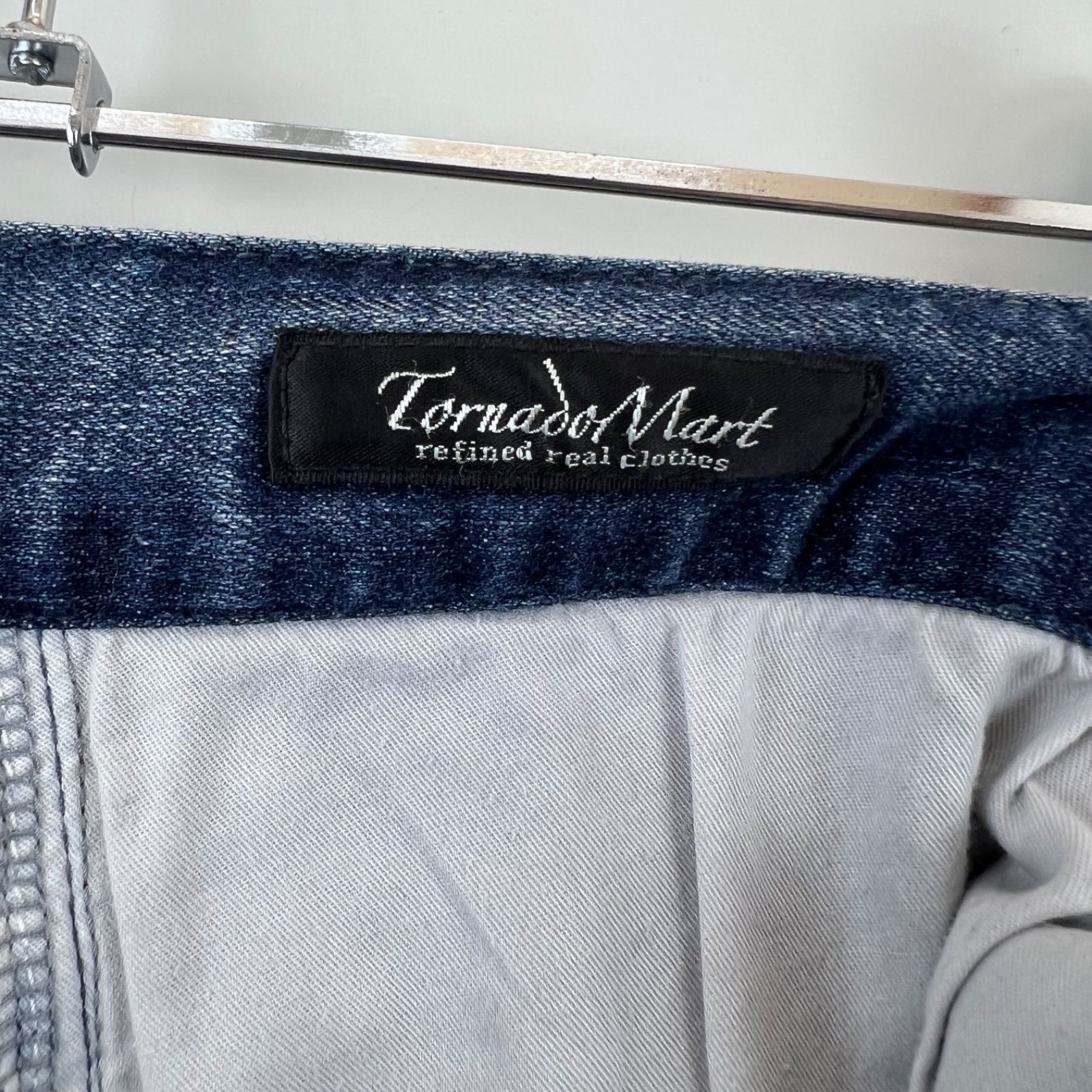 TORNADO MART grunge boots cut denim pants S TPT-7203-2 トルネード