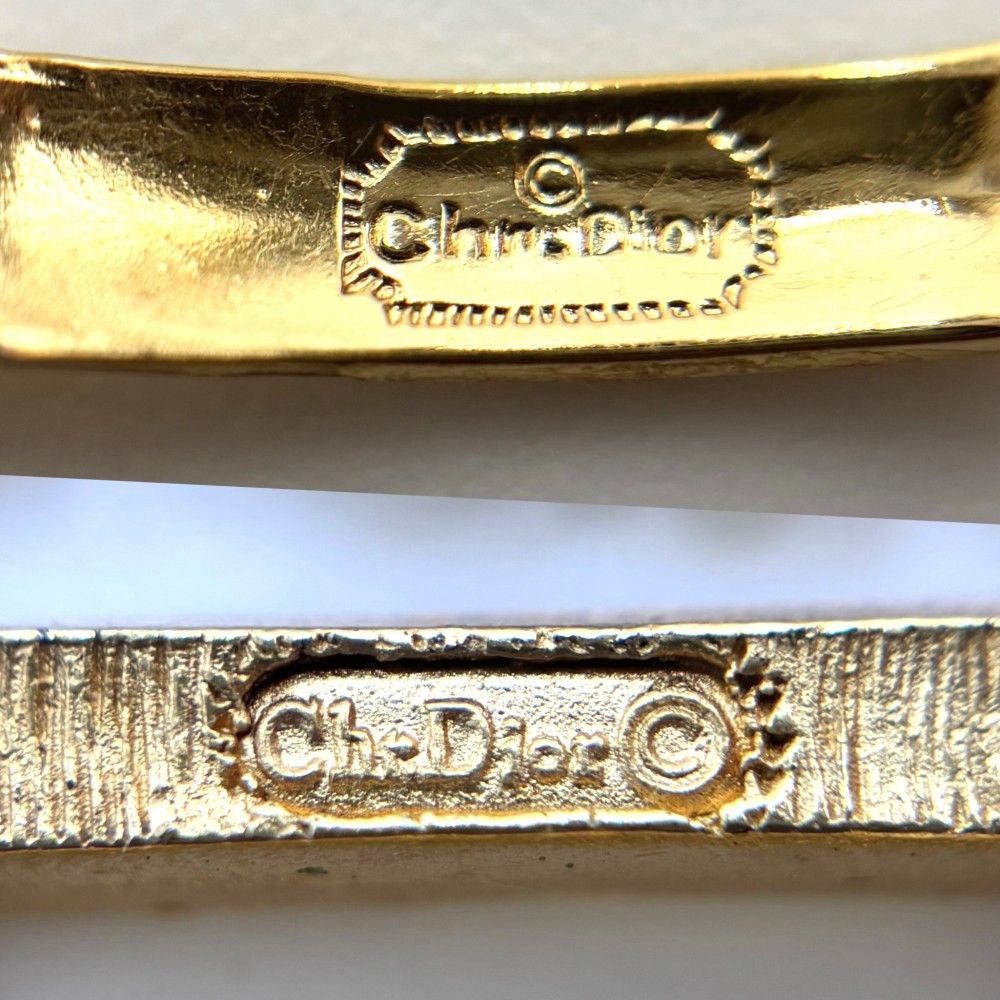クリスチャンディオール   バングル  ロゴストーン M438 Dior クリスチャンディオール Christian Dior クリア