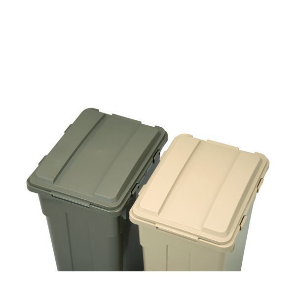 まとめ 新輝合成TONBO 連結 分別ペール 45L カーキベージュ 02067-5 1台 ×3セット