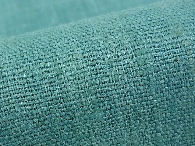 平和屋本店□極上 夏物 京都染織メーカー・貴久樹謹製 野蚕糸  