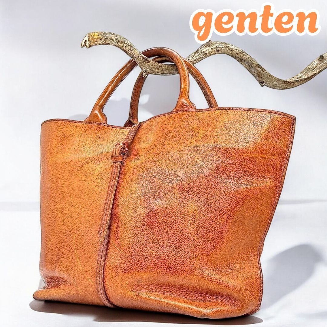 大人を魅了する上質感✨】 genten ゲンテン トートバッグ トスカ