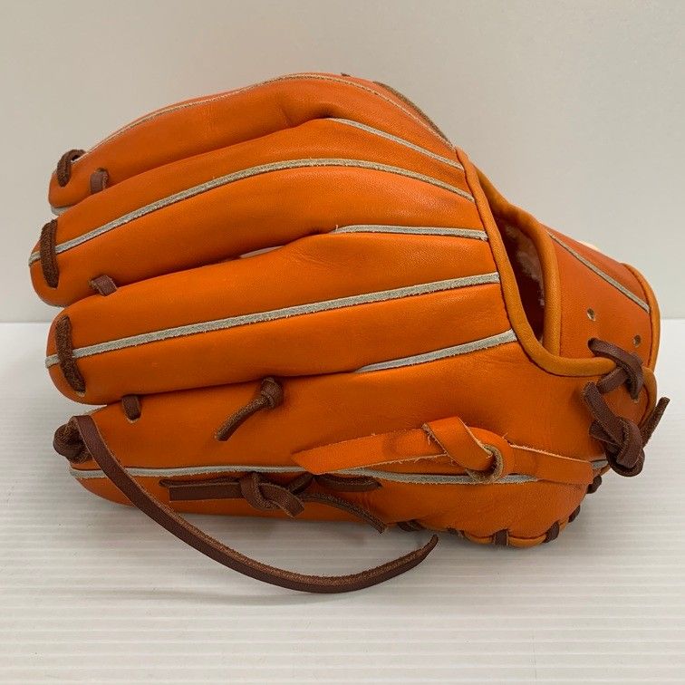 中古品 サンク THANK がばいレザー 硬式 内野手用グローブ 4133