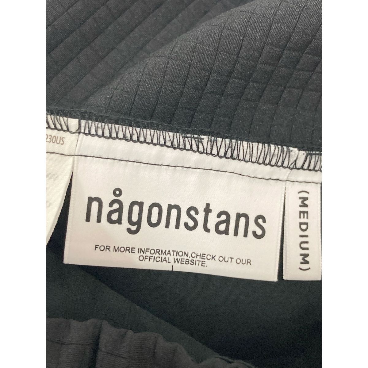 nagonstans ナゴンスタンス ブラック depth flare skirt 470HS831-0050 