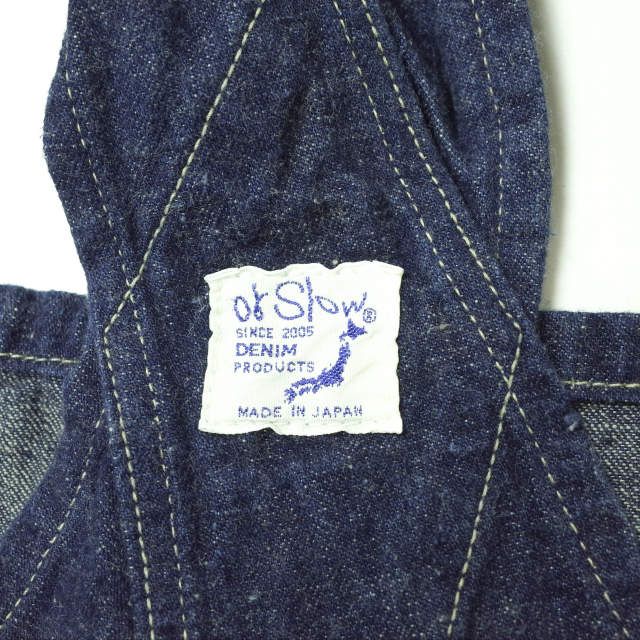 オアスロウ　オーバーオール orslow オアスロウ 1930S DENIM OVERALL ONE WASH デニム