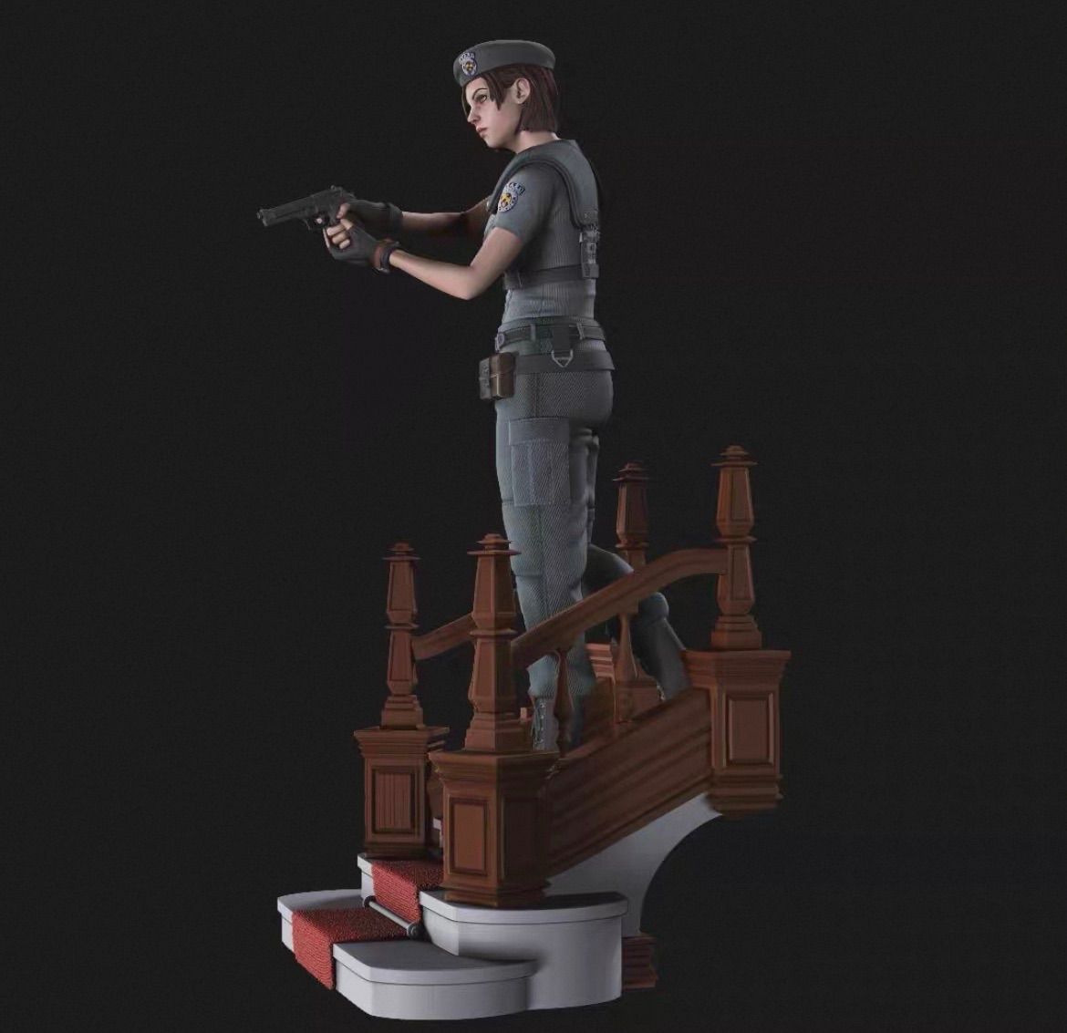 ジル・バレンタイン Video Game Masterpiece 1/6 Figure: バイオハザード5 ジル