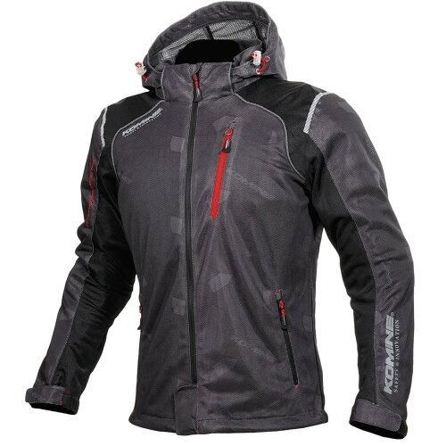 5営業日で発送 コミネ Komine JK-135 P FULL M-PARKA BLK S