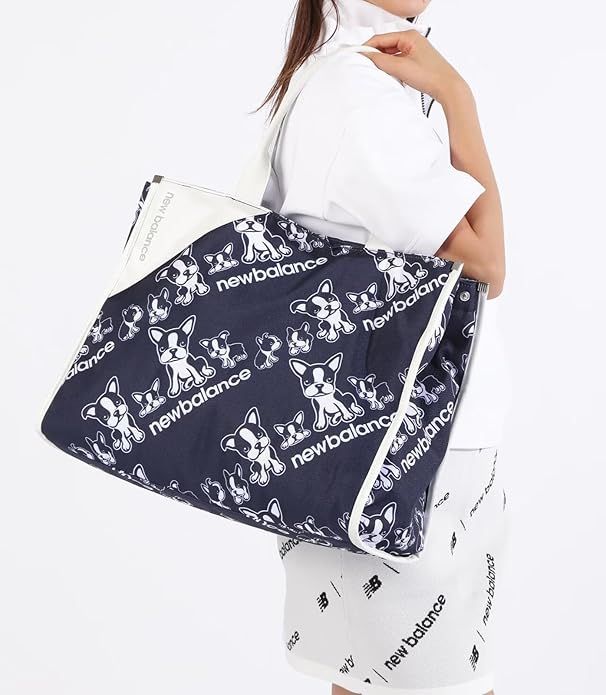 ニューバランス] トートバッグ [ボストンテリア柄](32L