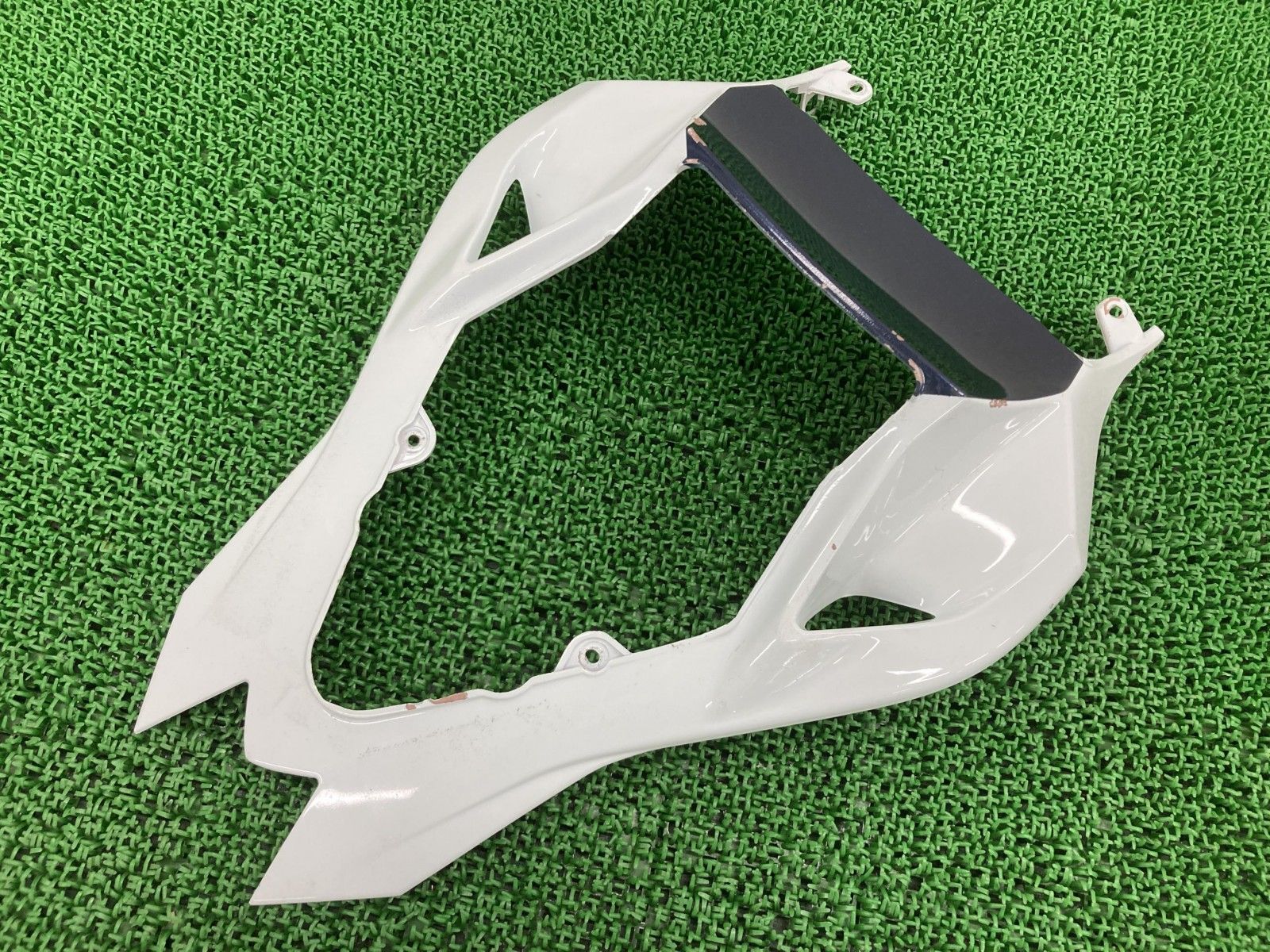 ZXMT製S1000RR シートカウル 白/紺M 社外 バイク 部品 BMW ノーマル