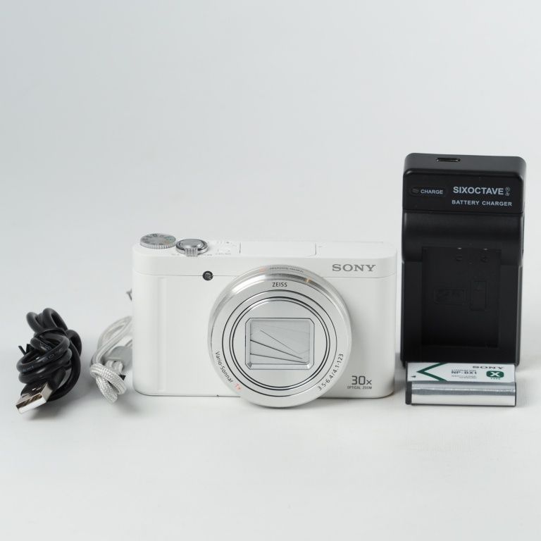 SONY DSC WX 500 光学30倍ズーム 1820万画素 ホワイト Cyber shot