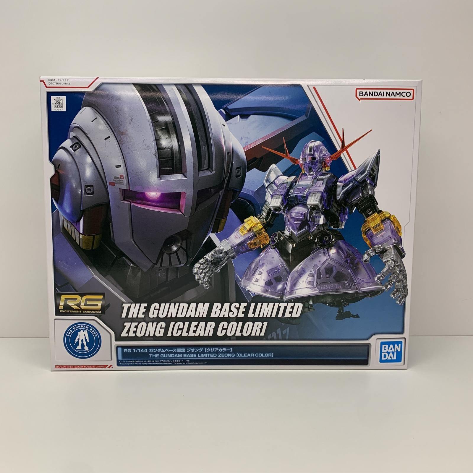 飾磨店】 中古 フィギュア 機動戦士ガンダム MSN-02 ジオング クリアカラー RG BANDAISPIRITS 1/144 2021年製  5062050 ガンダムベース限定 【714】 - メルカリ