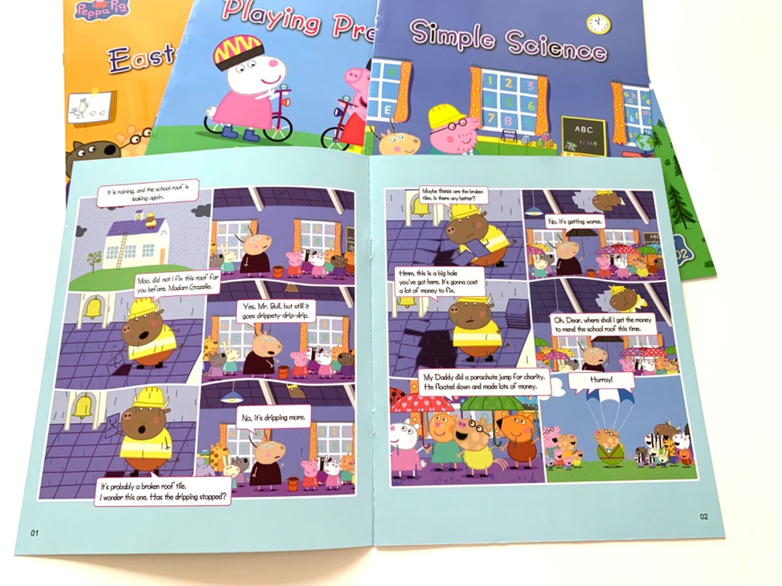 peppa pig ペッパピッグ漫画版シリーズ5 全冊音源付 動画付 新品 ...