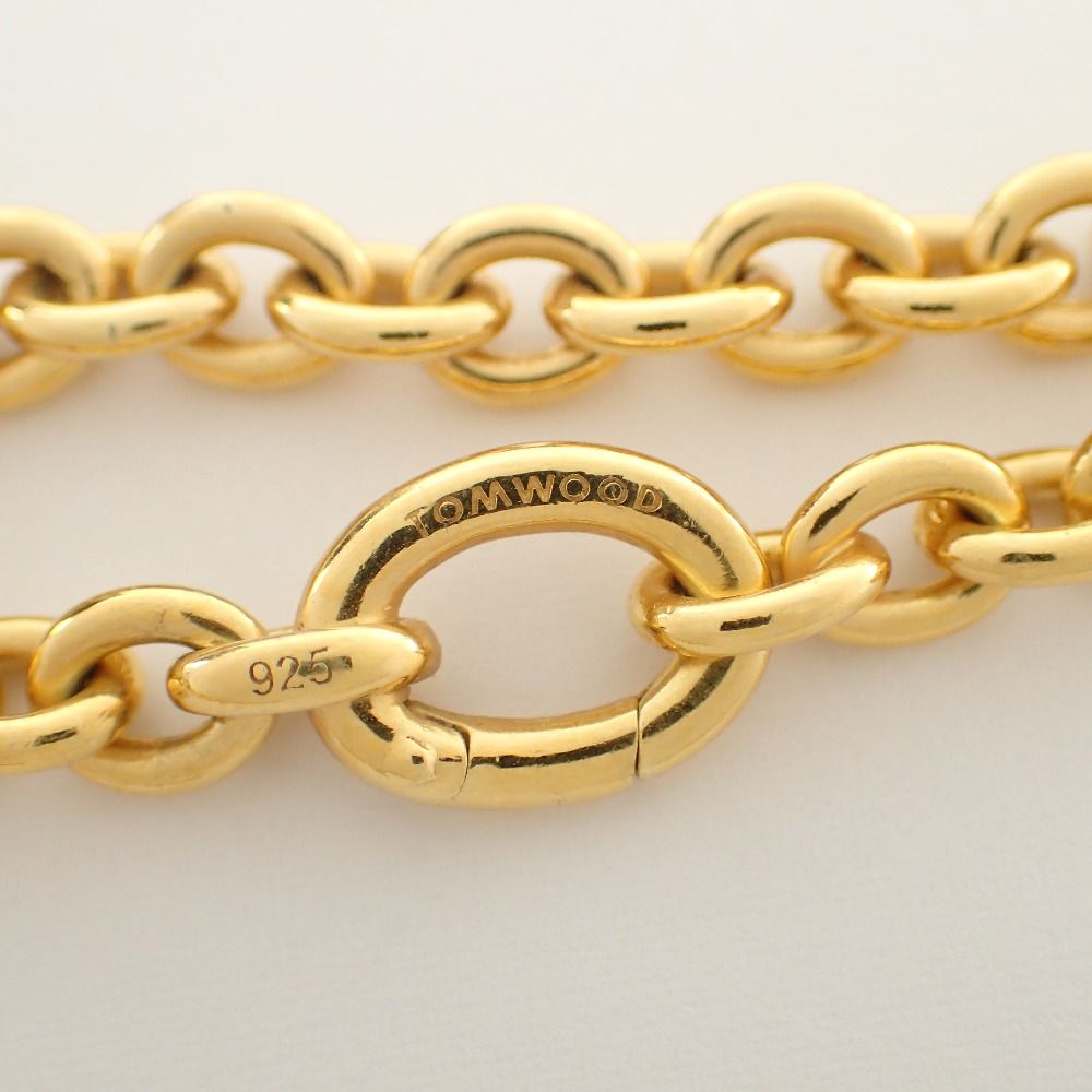 TOMWOOD トムウッド 【美品】N01056RCM01S925-9K Ada chain Gold 20.5