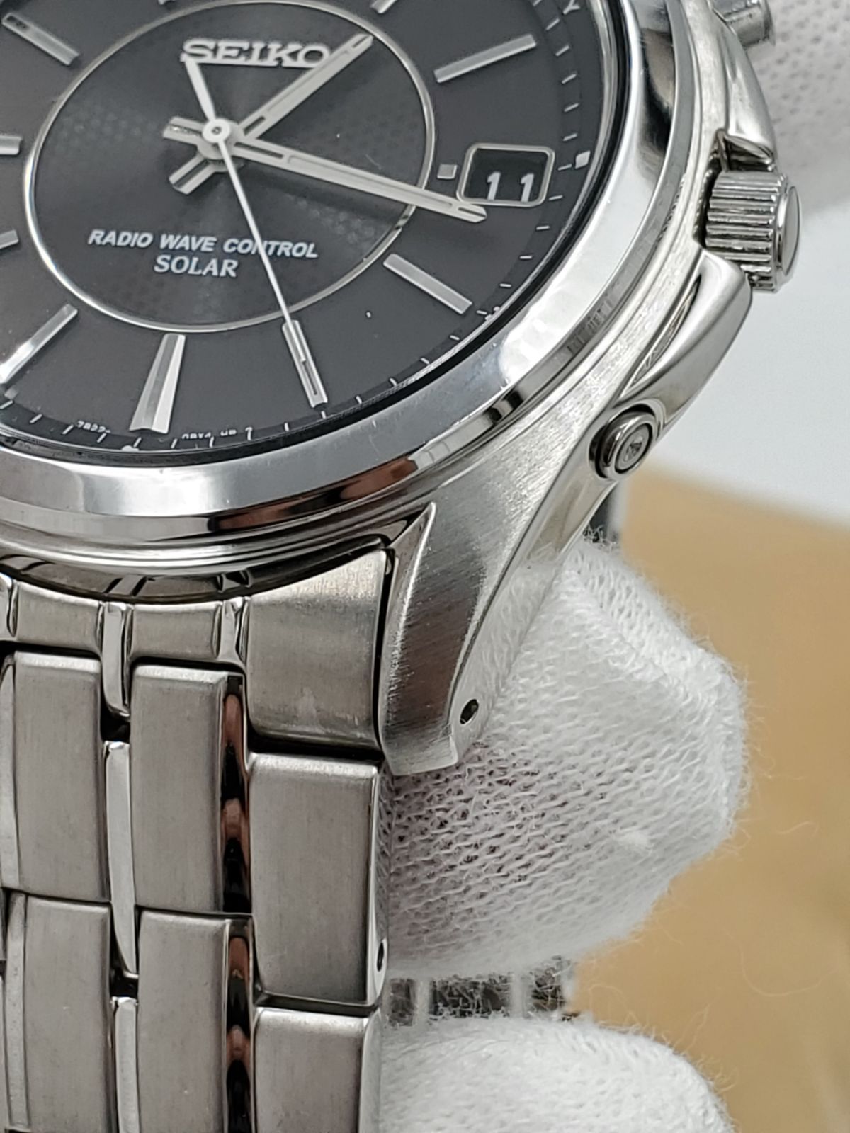 美品 稼働 正常動作品 SEIKO スピリット 電波ソーラー腕時計 SBTM041 メンズ腕時計 7B22-0BC0 黒 【中古】 - メルカリ