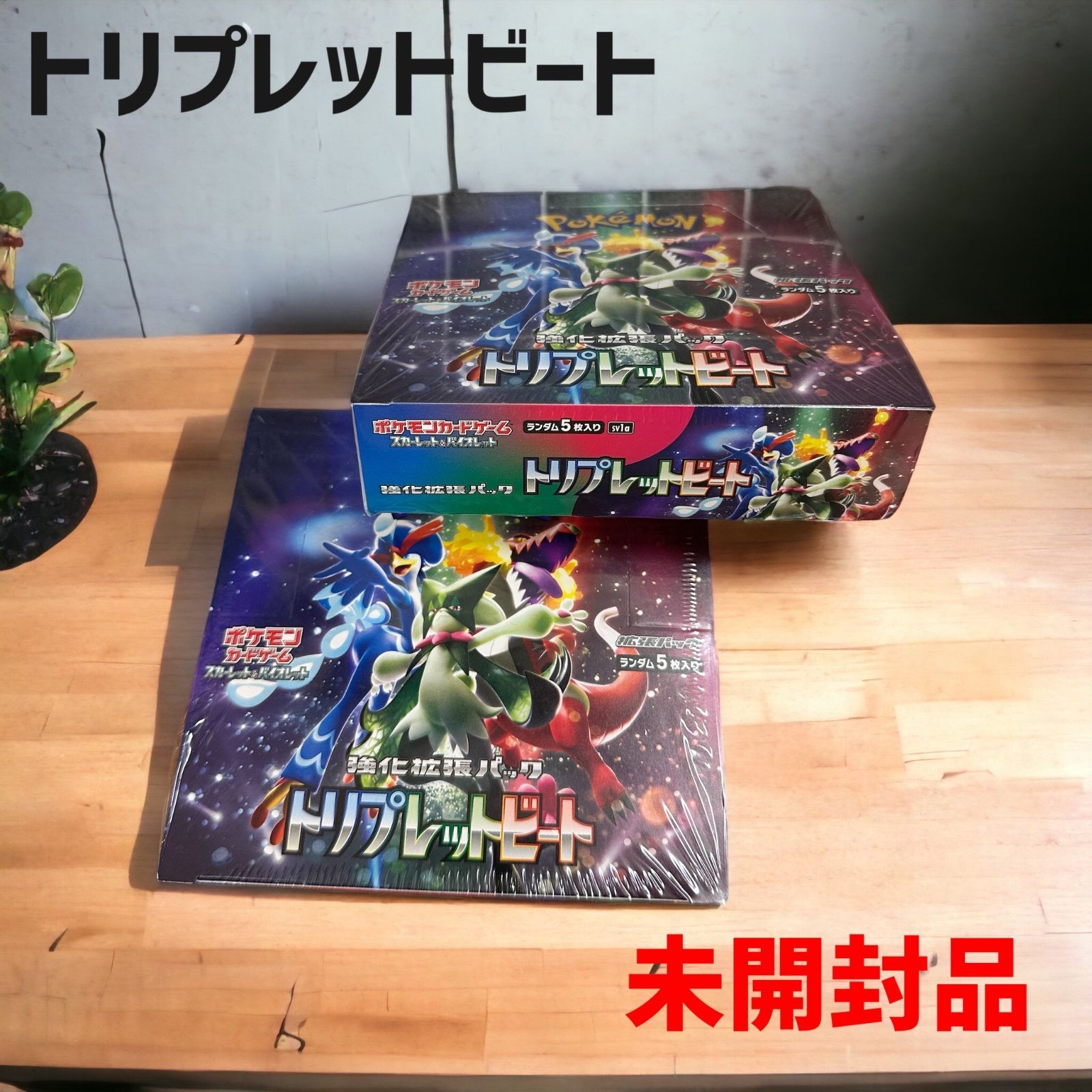 新品未開封】 B品 2BOX ポケモンカードゲーム スカーレット