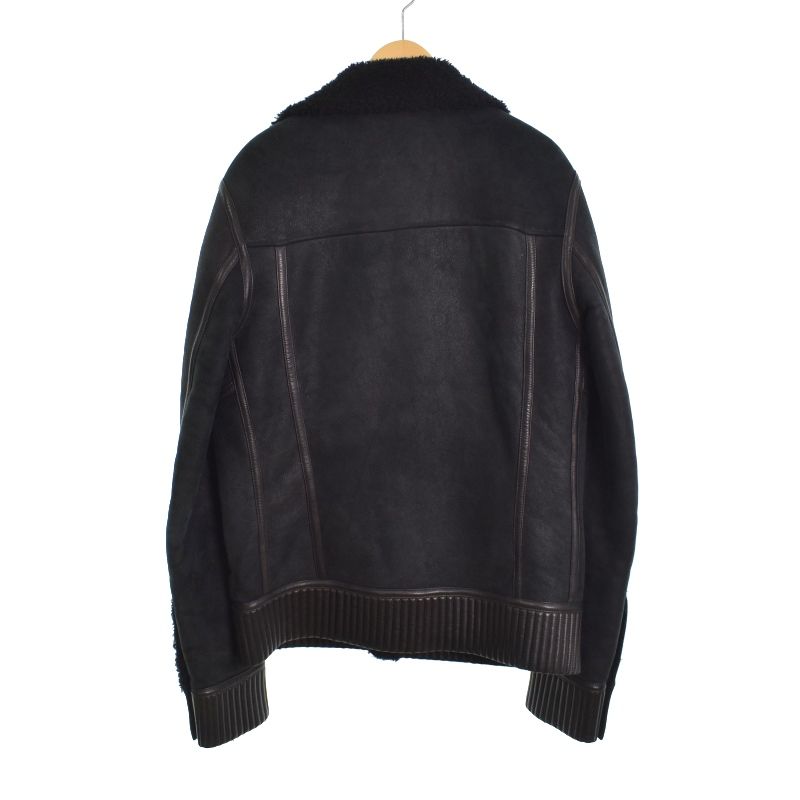 クロムハーツ CHROME HEARTS シアリング ボンバー ムートン レザー